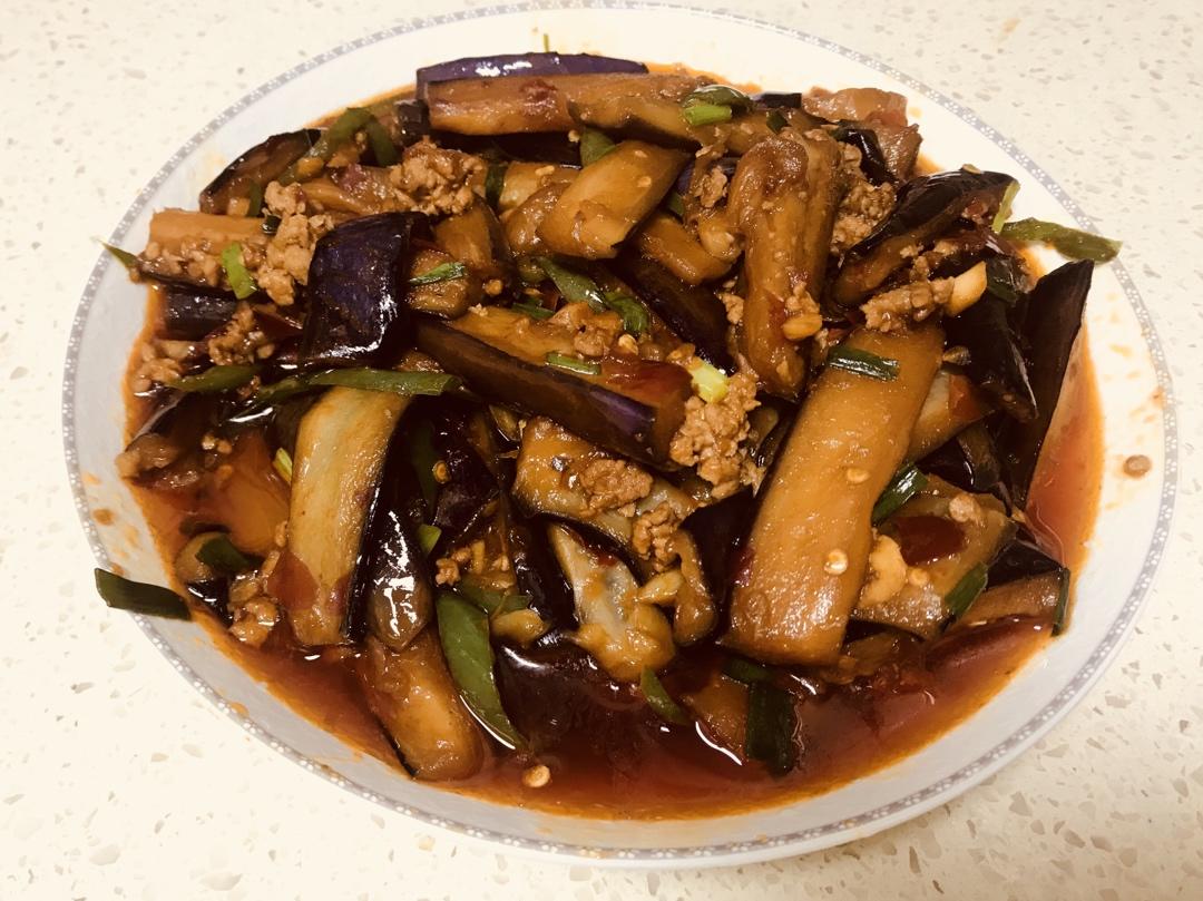 下饭神菜 酱爆茄子