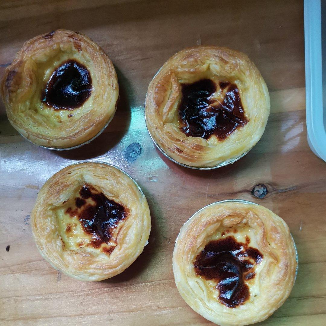 不需要奶油的烤蛋挞