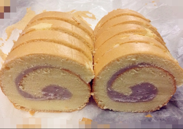 香芋紫薯蛋糕卷