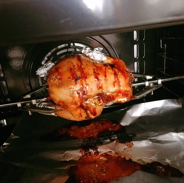 一步到位吃烤鸡