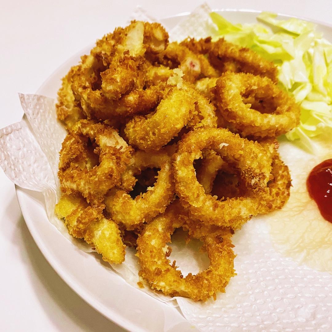 酥炸鱿鱼圈——好吃到停不了口