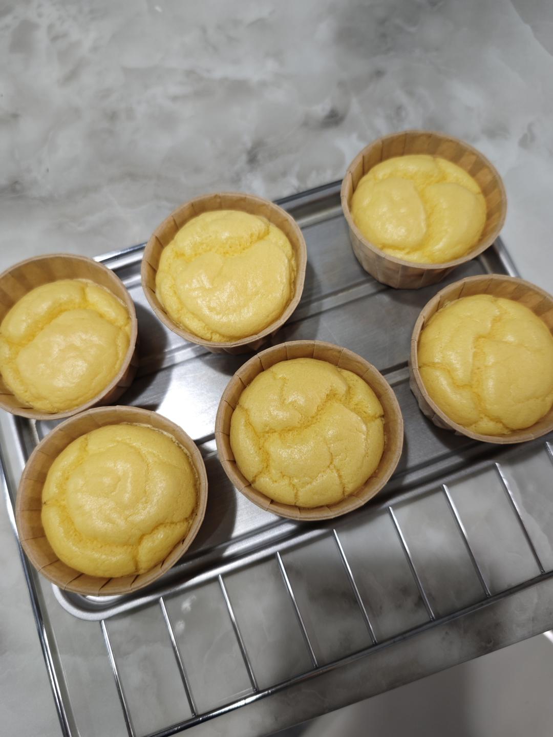 低糖原味迷你小蛋糕（宝宝版）