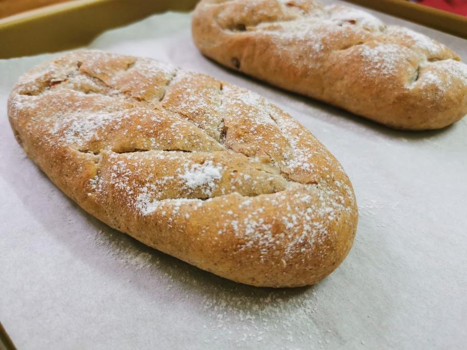 全麦欧包~外脆内软🥖🥖🥖