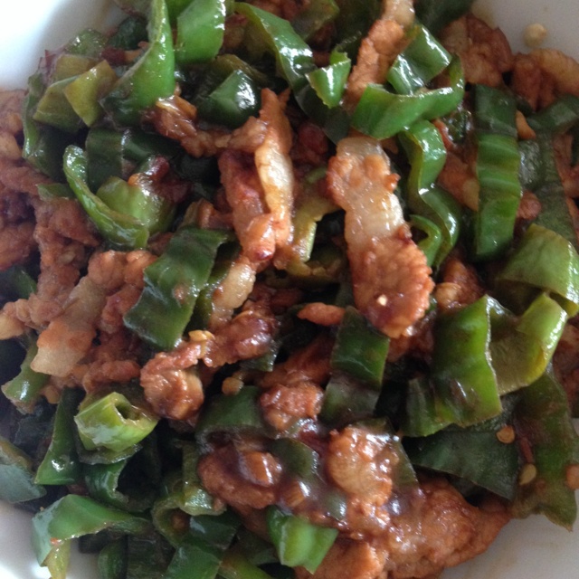 青椒肉丝