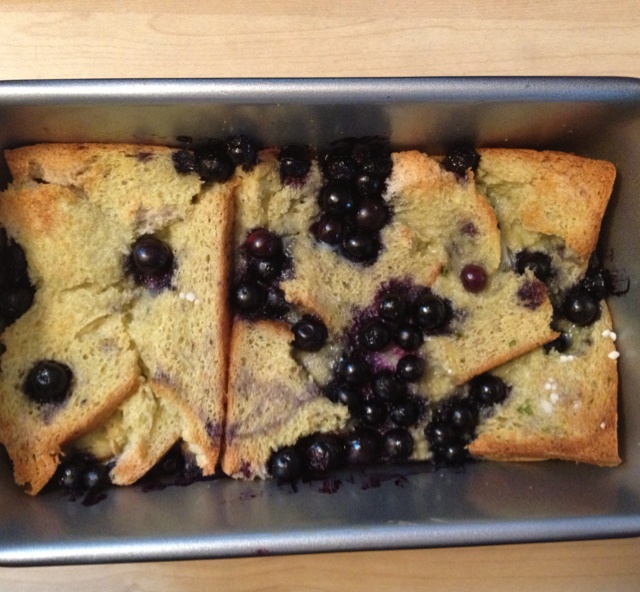 焗烤蔓越梅吐司布丁