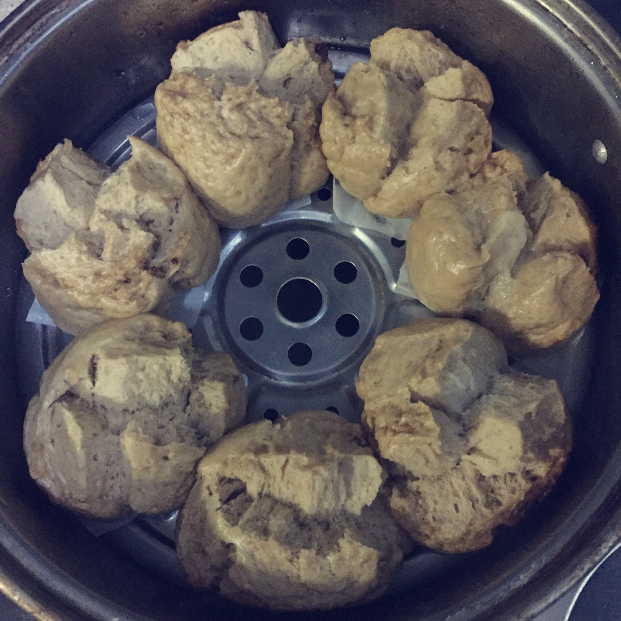 快手红糖开花馒头