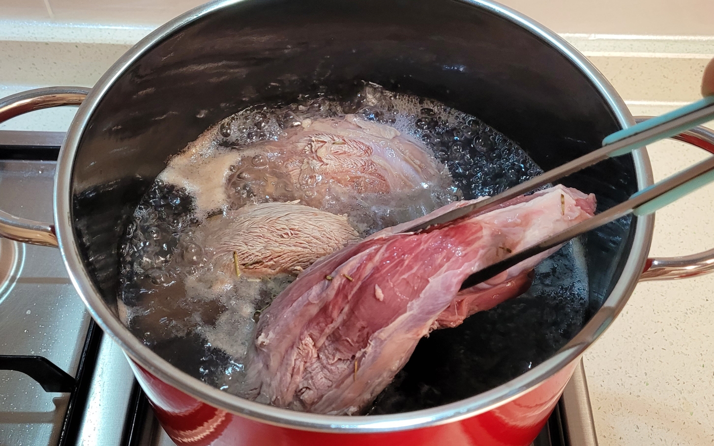 家庭料理-<煮牛肉>的做法 步骤4