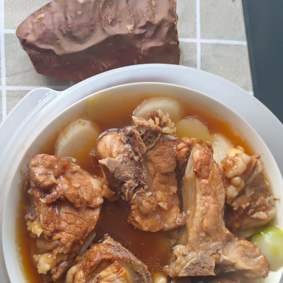 香芋蒸排骨（简单好吃）