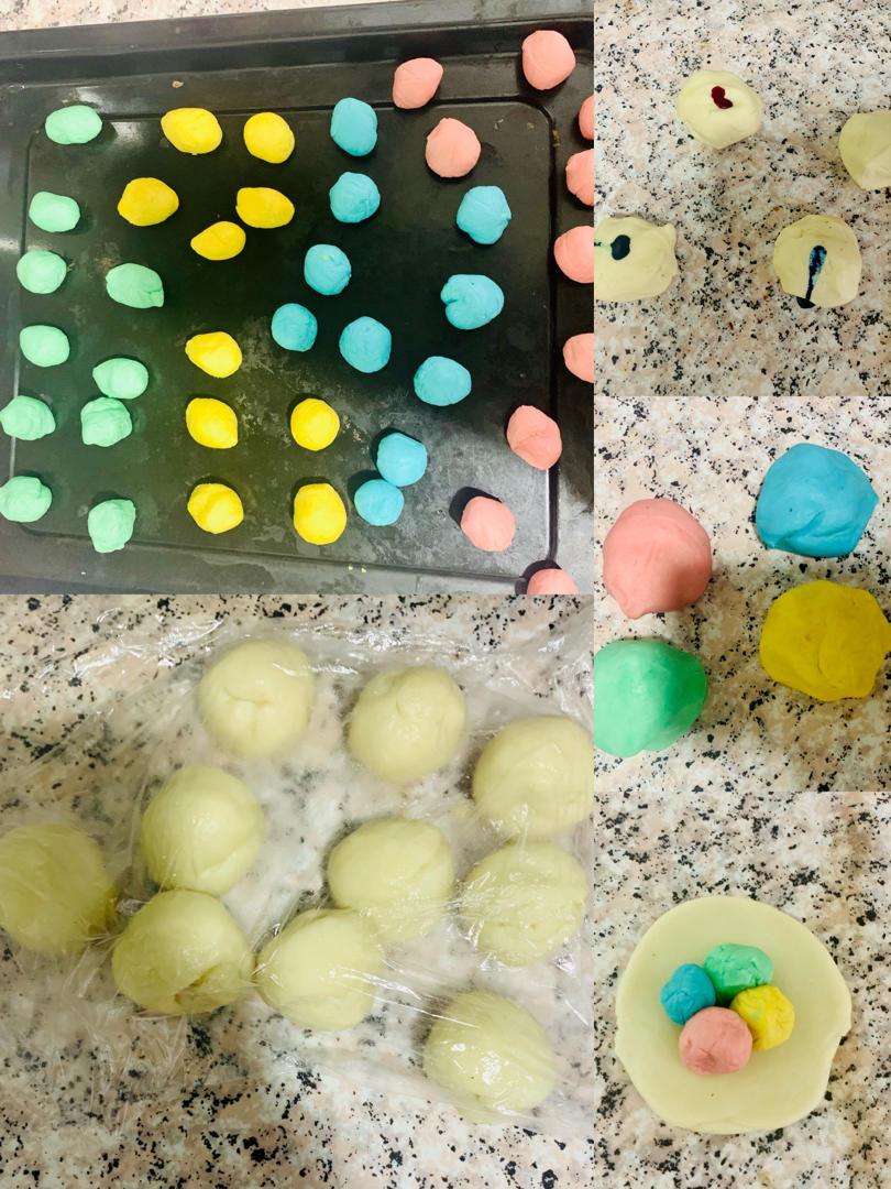 🌈免揉，免松弛，超高颜值小马宝莉彩虹蛋黄酥（含详细操作视频）