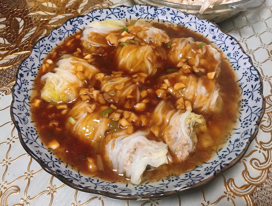 肉酿白菜卷
