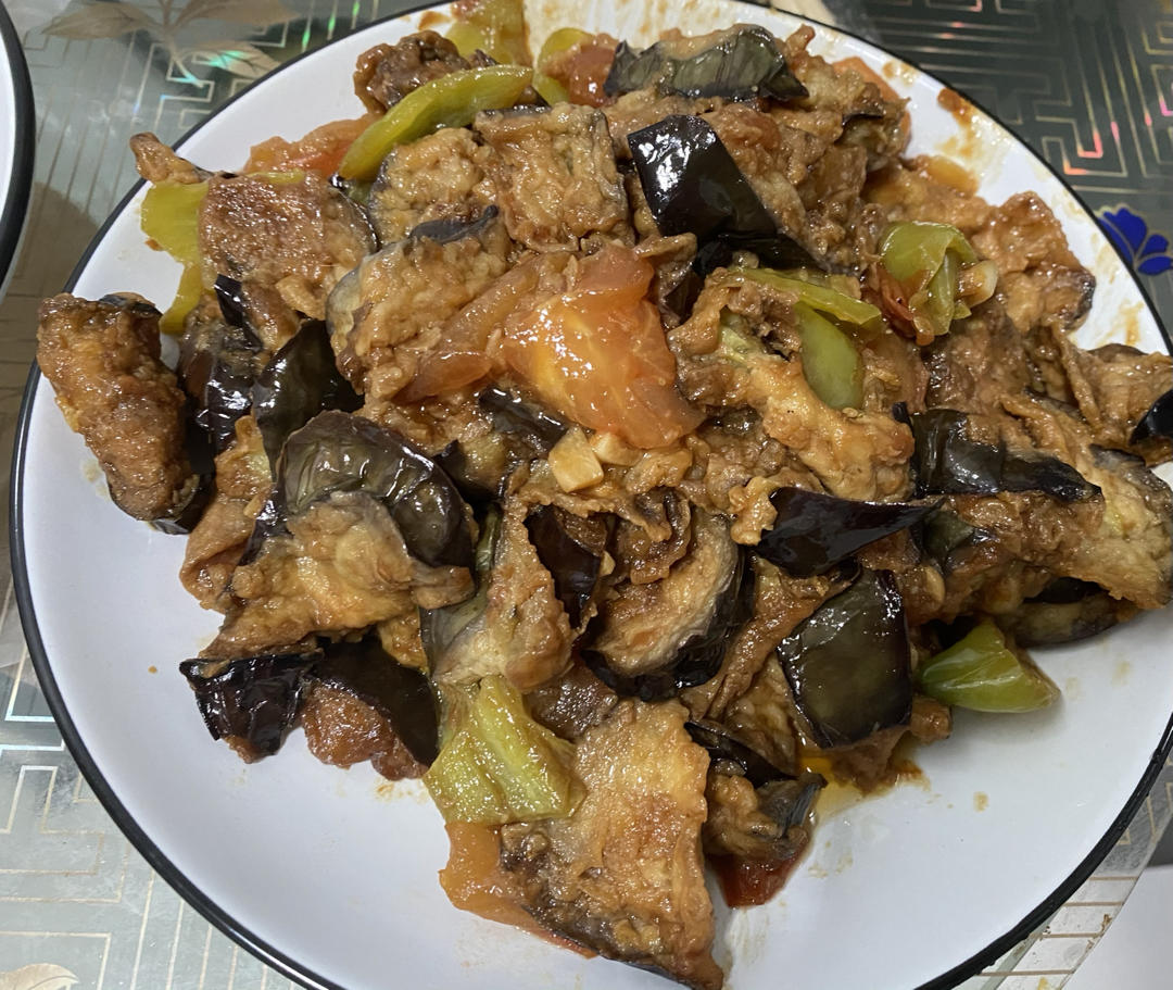 比饭馆好吃的烧茄子