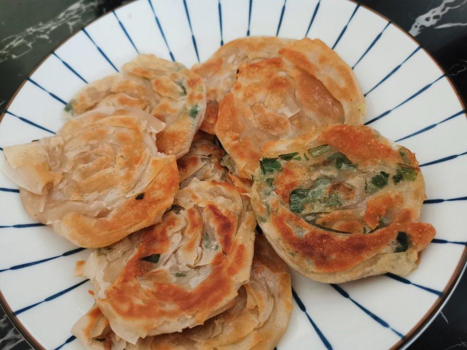 饺子皮葱油饼