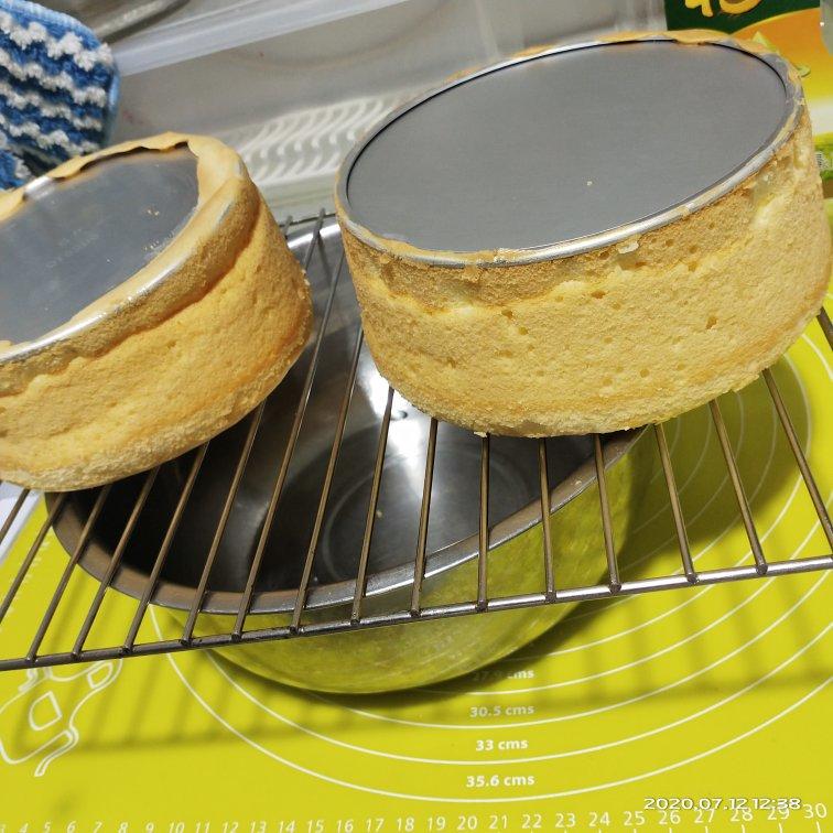 榴莲酸奶六寸戚风（榴莲酱版）