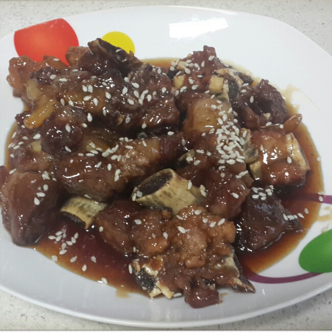 懒人版糖醋排骨
