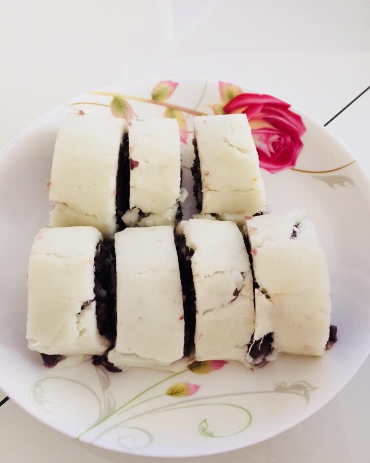 调理宝宝脾胃，妈妈首选山药红豆泥卷。。。。好吃又健康