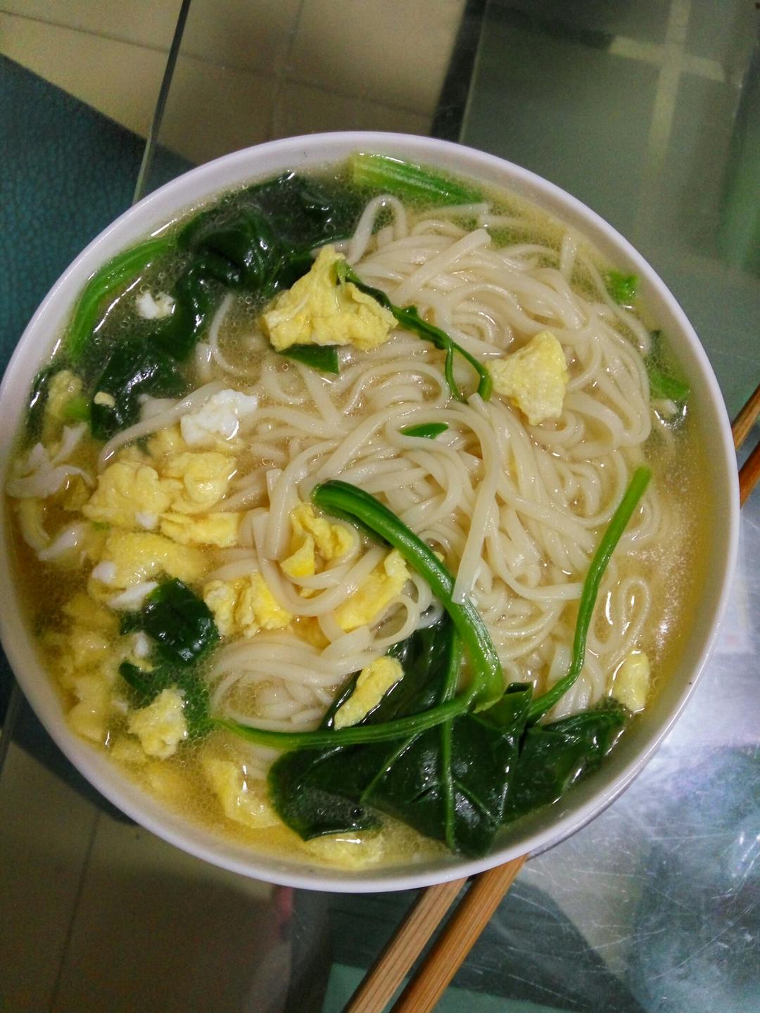 手机用户7570_dtlr做的菠菜鸡蛋面