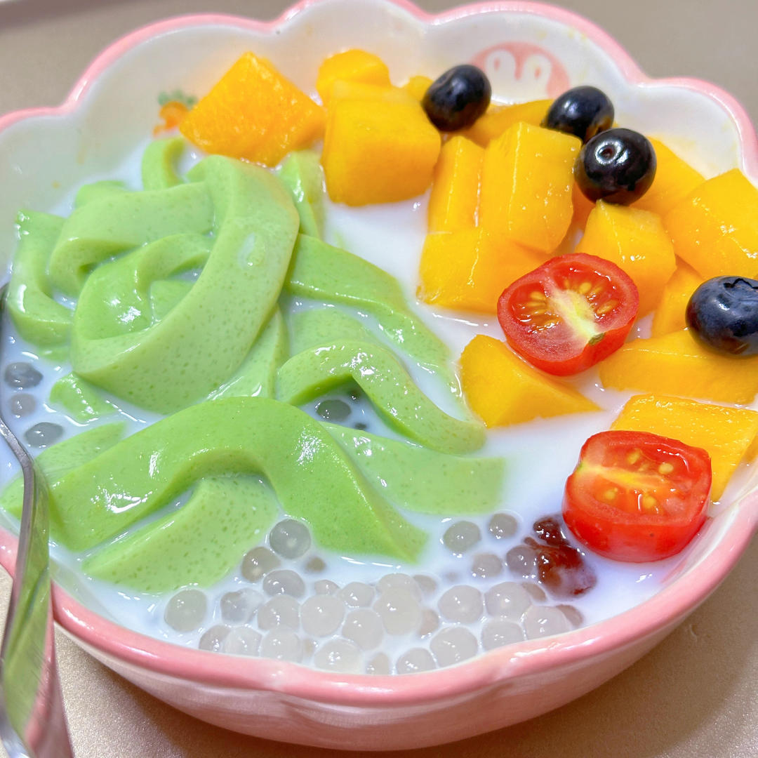【学做100道菜】4斑斓河粉🍲