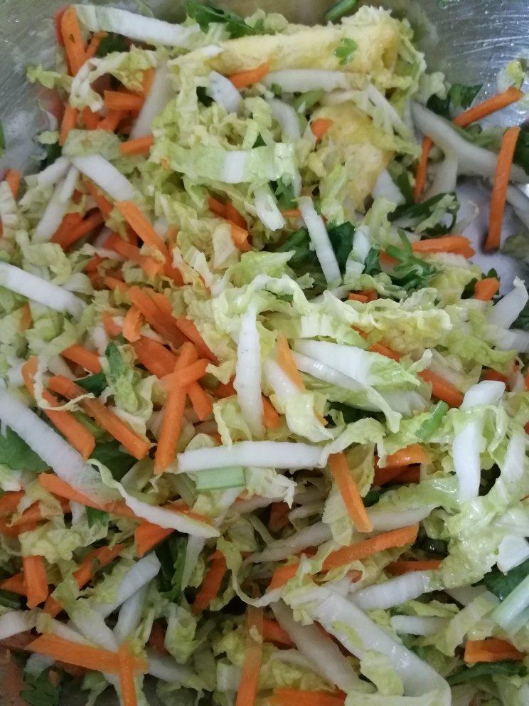 凉拌白菜芯——冬天的小凉菜