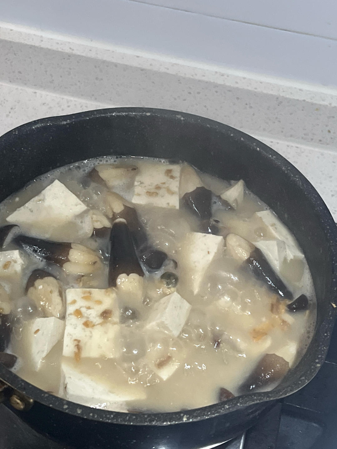 减脂高蛋白 淡菜豆腐汤