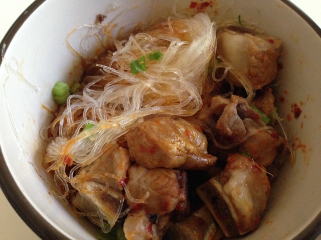 老干妈蒸排骨