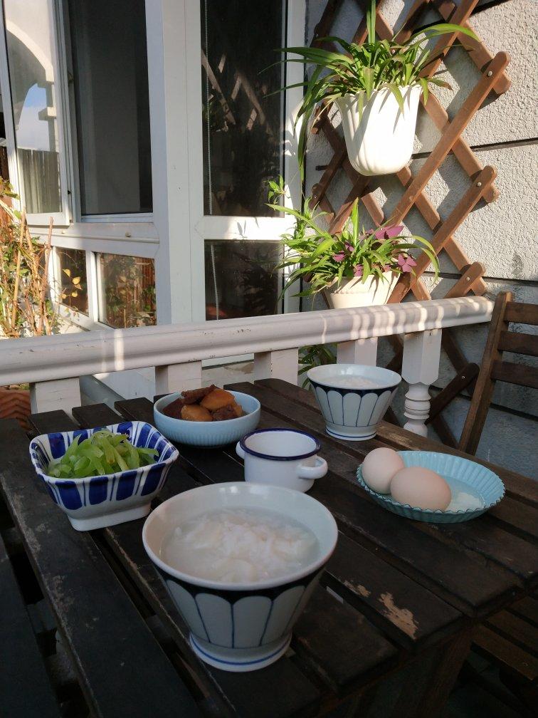 我一直梦想的田园的早餐