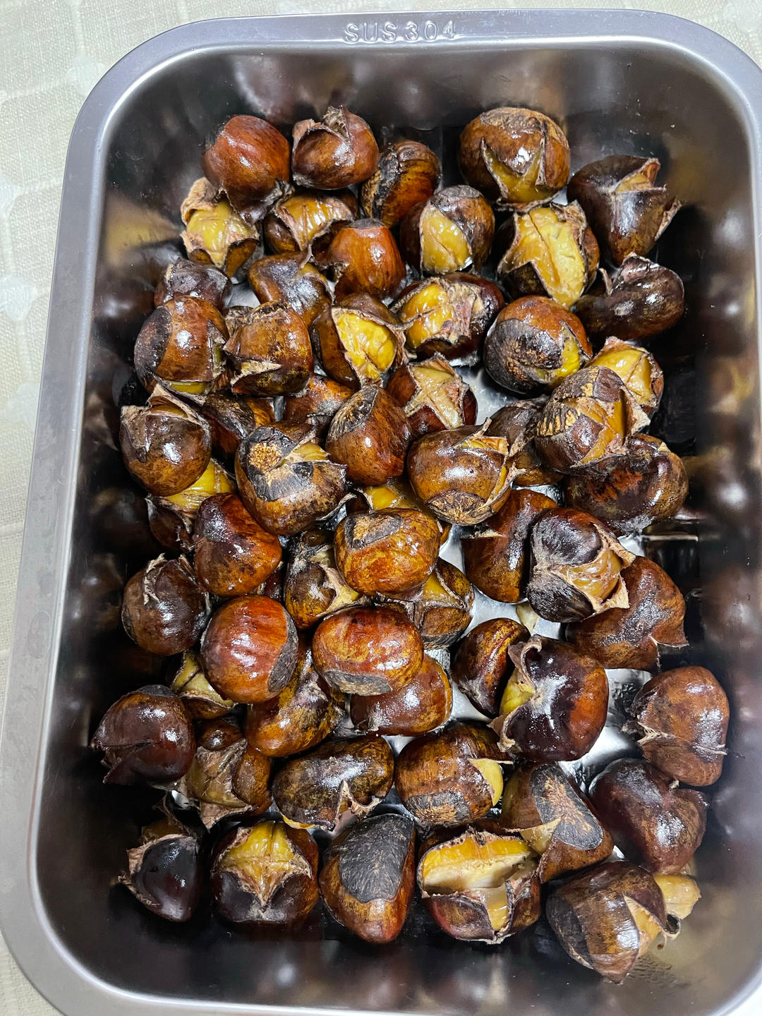 ‼️香甜软糯‼️轻松好剥㊙️烤箱版糖炒栗子
