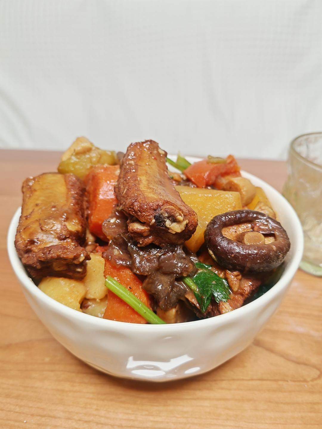 🔥巨好吃的红烧排骨炖土豆❗️懒人版轻松做拿手菜