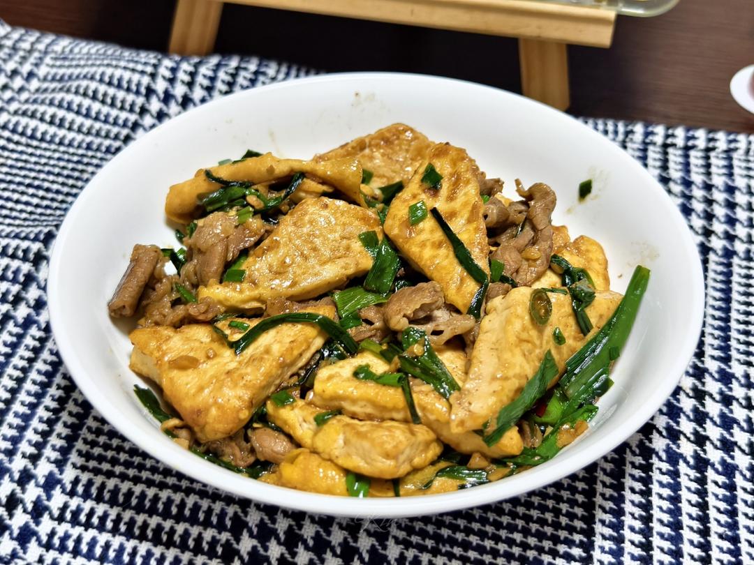 焖煎豆腐