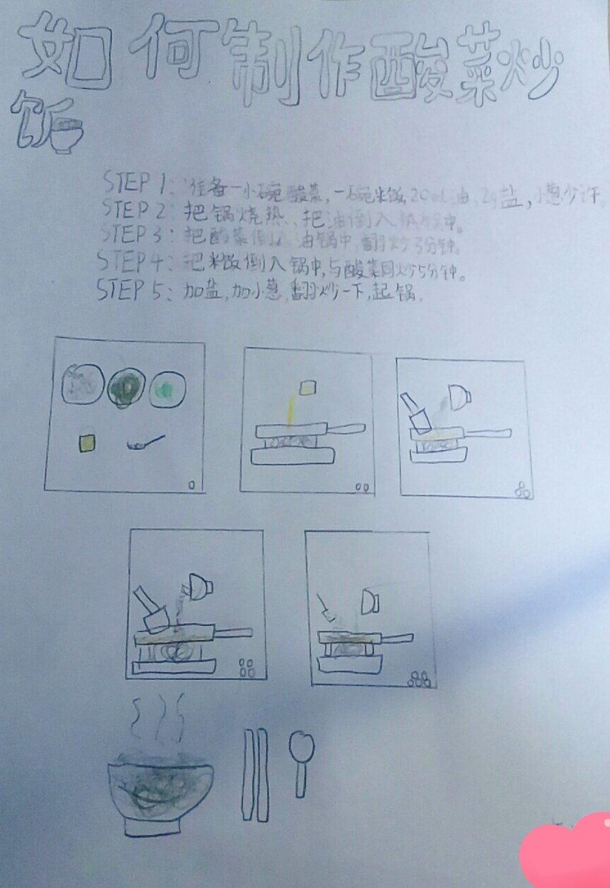 简单的美味---酸菜炒饭