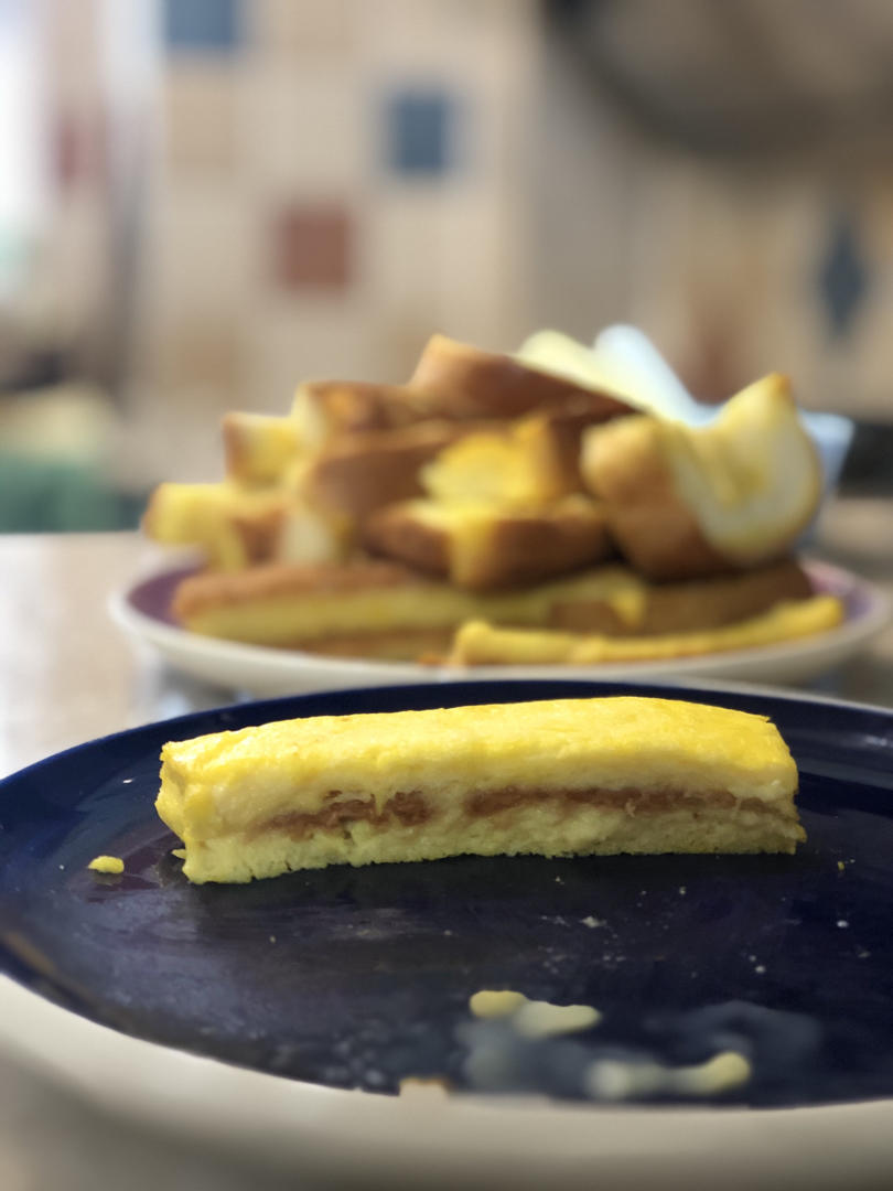 港式西多士（煎牛奶鸡蛋吐司🍞）