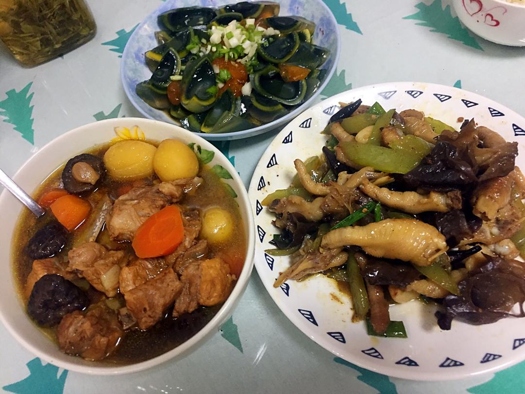 晚饭