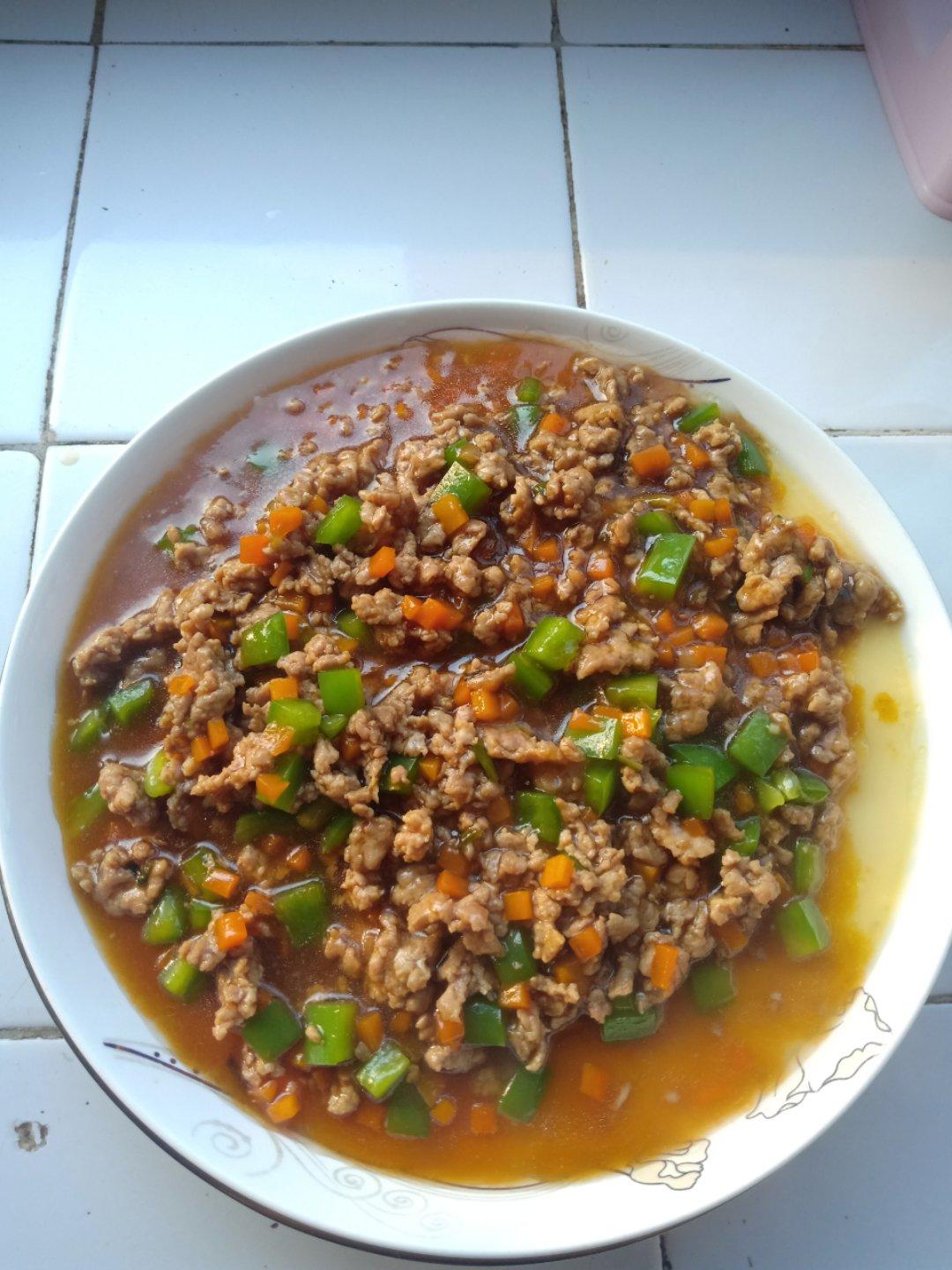 【肉沫蒸蛋】——完美滑嫩蒸蛋攻略