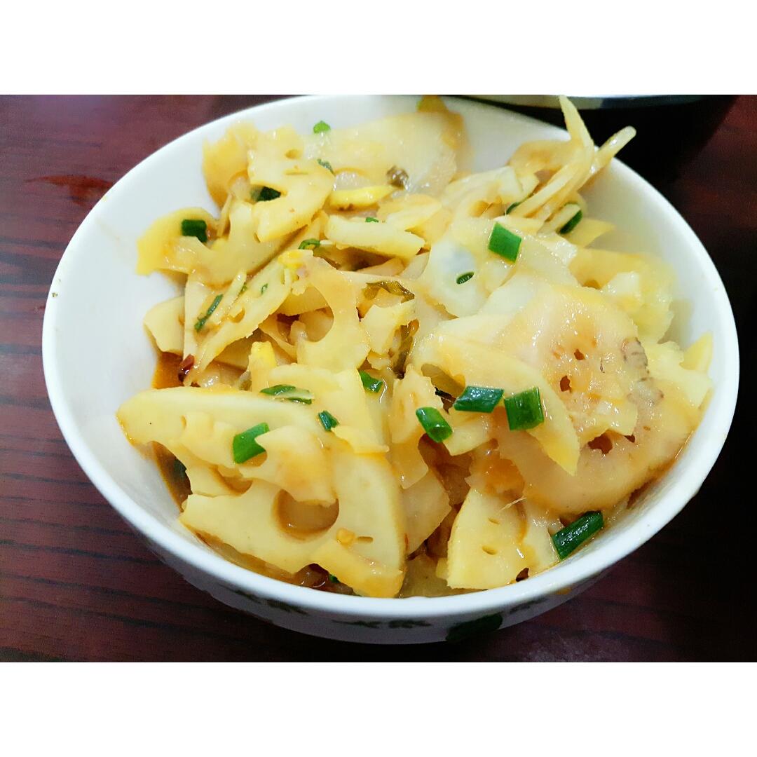 酸辣藕丁