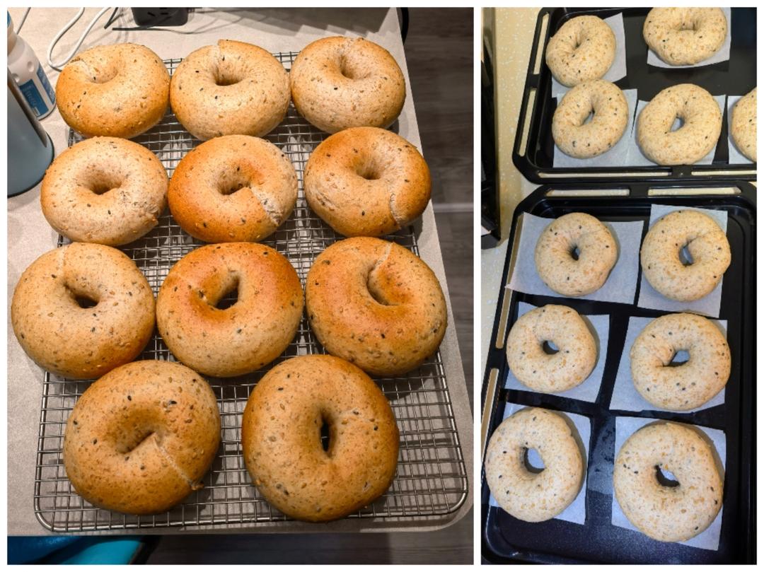 50%全麦多谷物日式胖贝果