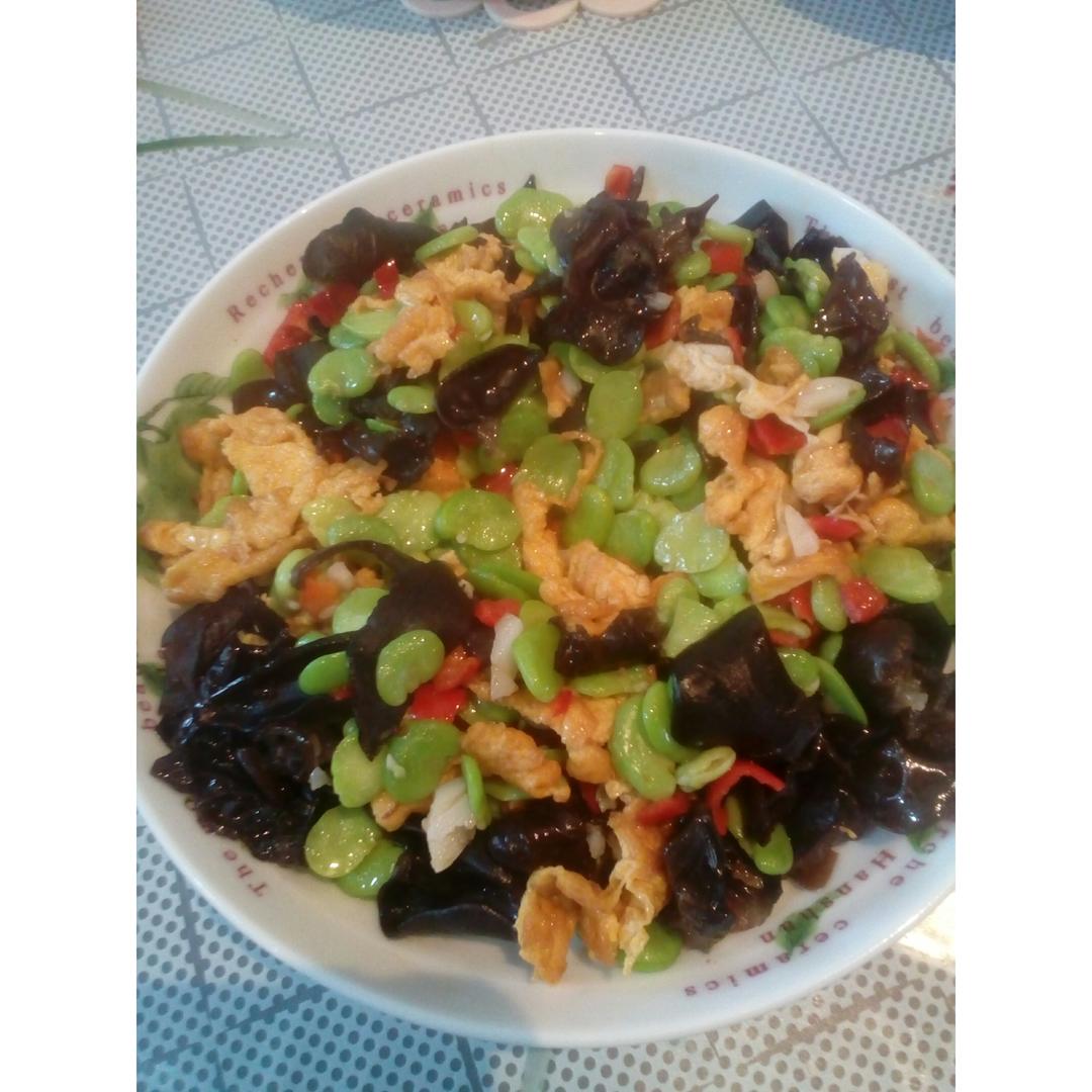 鸡蛋蚕豆米