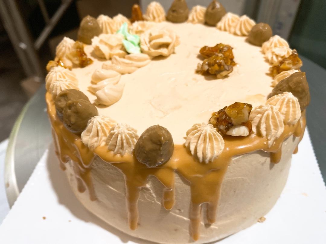 绝配焦糖咖啡奶油蛋糕（6寸）