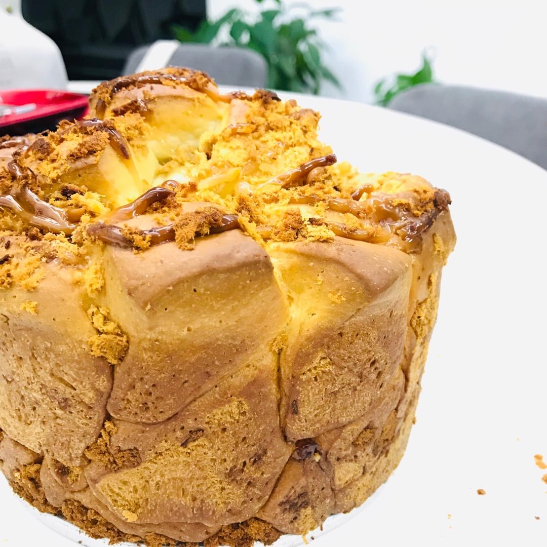 肉松手撕面包—超软会爆浆的面包哟