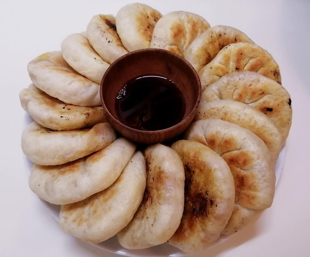 不用去早餐店的发面馅饼