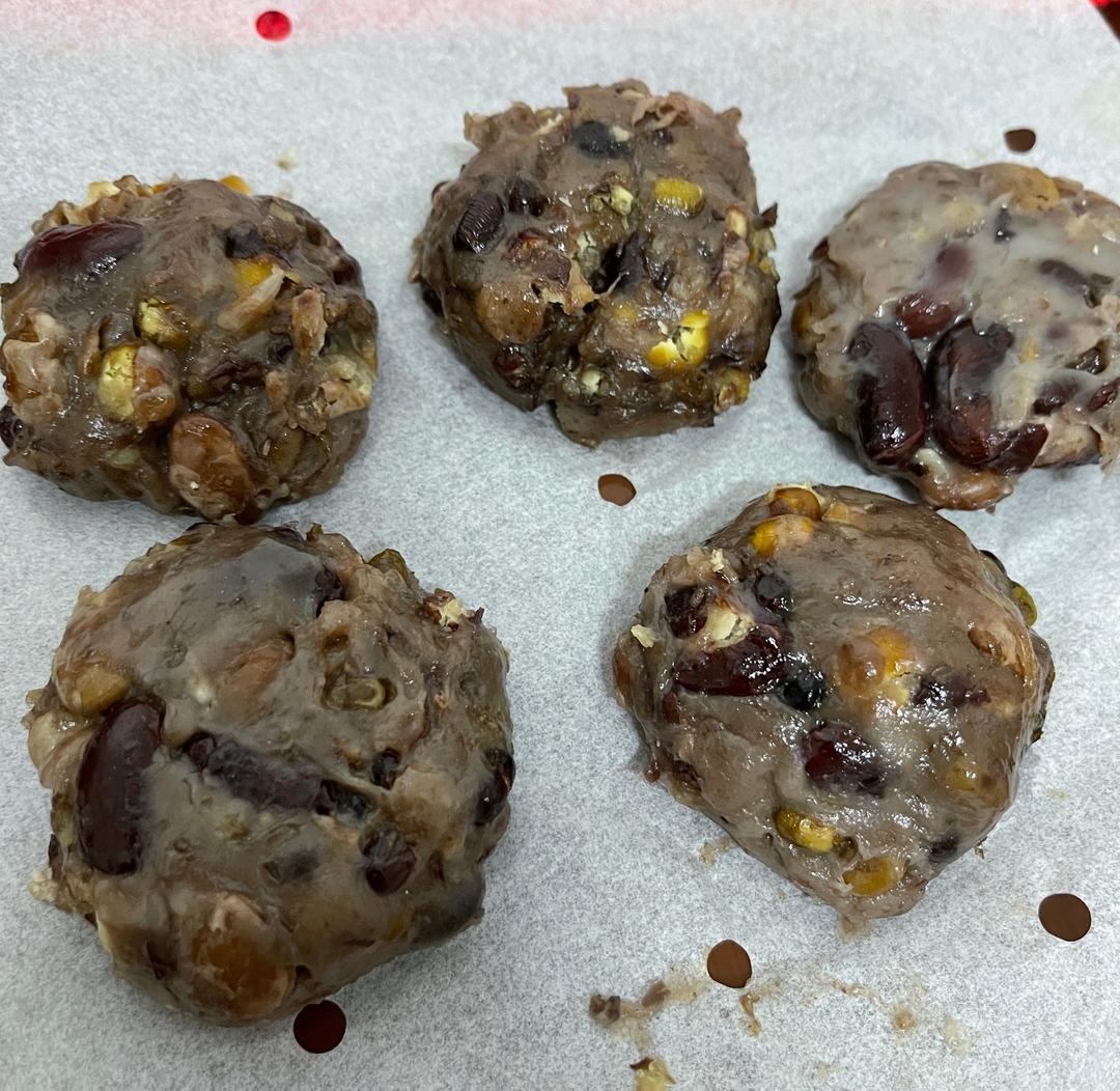 杂豆粘豆包的做法