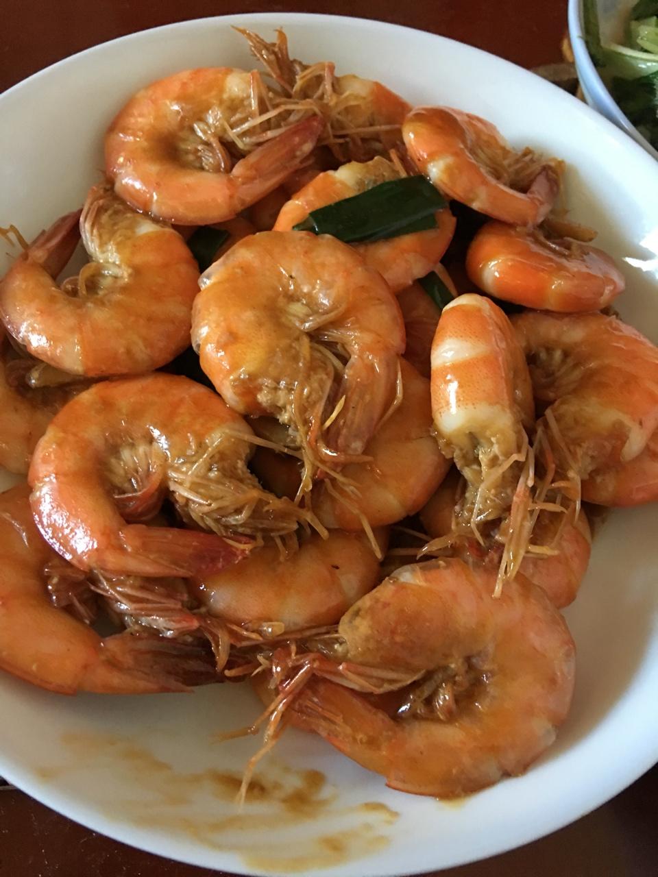 一米_wfn3做的炒虾