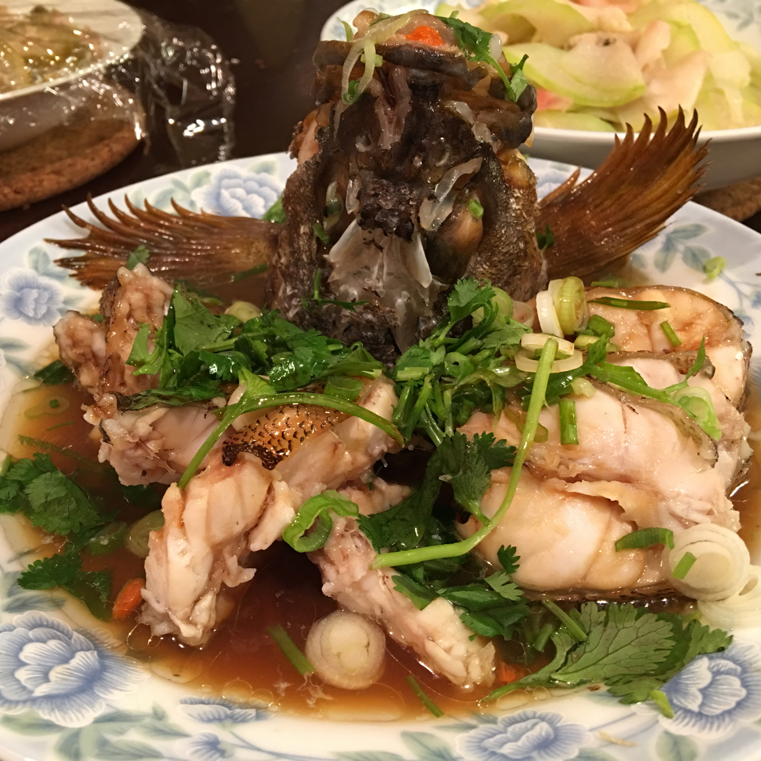 清蒸鲈鱼