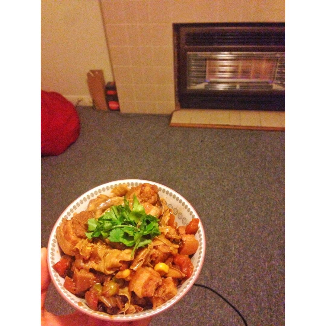 台式卤肉饭