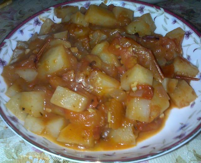 土豆配茄子的做法