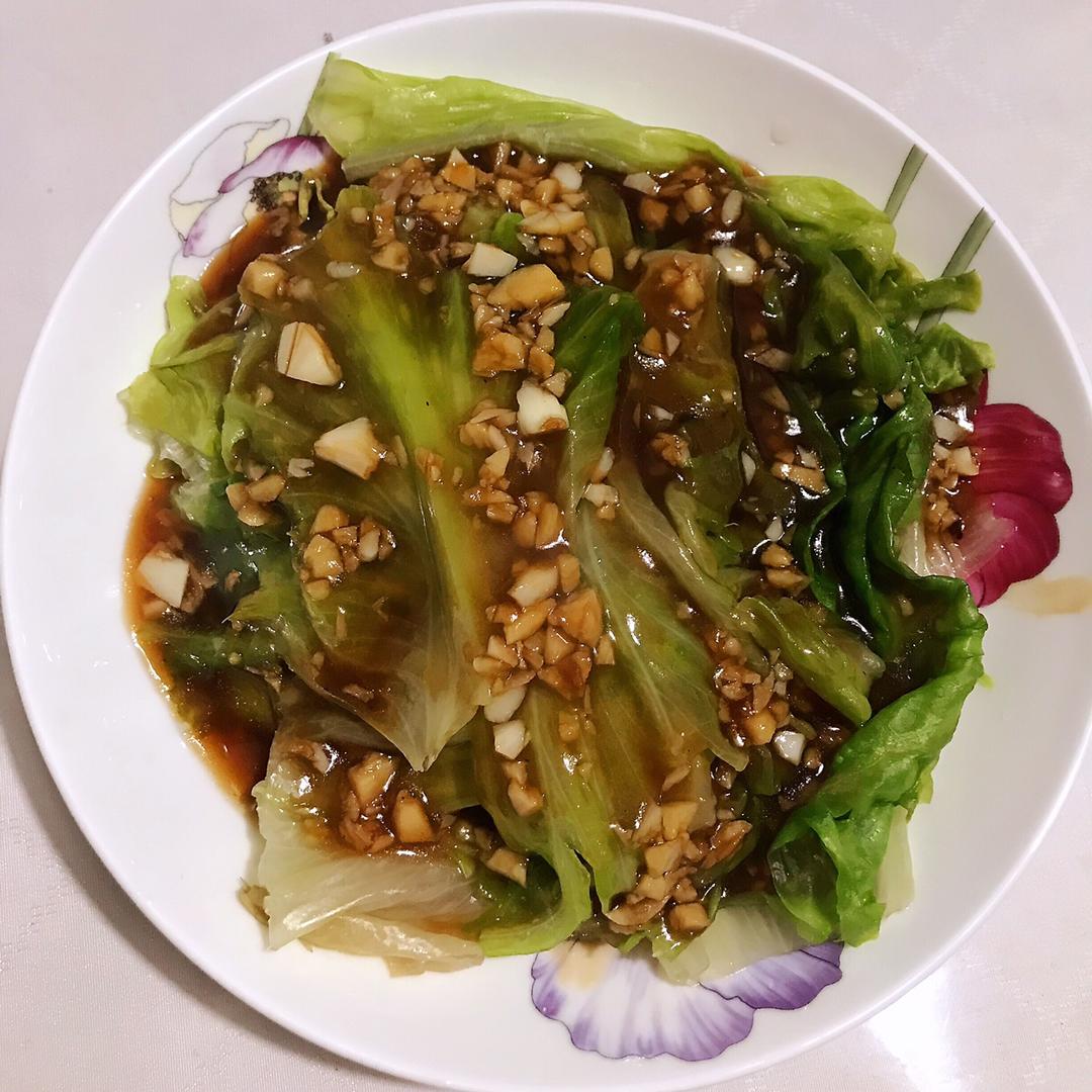 家常菜 蚝油生菜