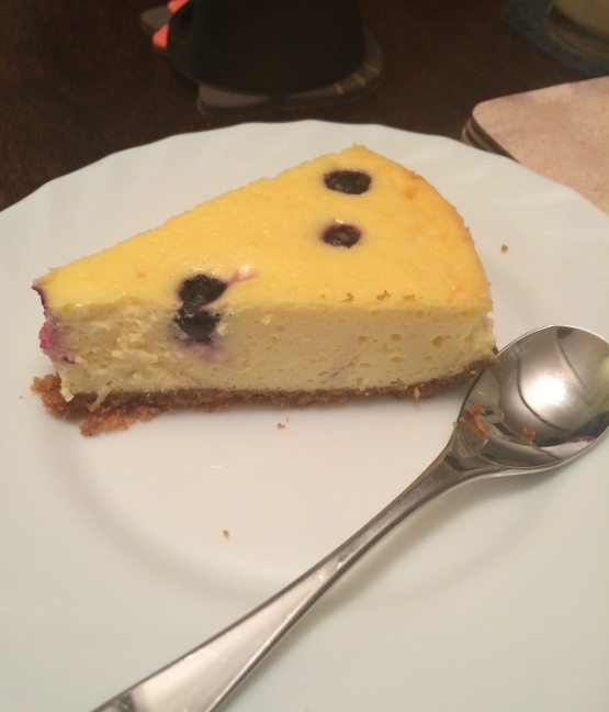 烘焙版的蓝莓芝士蛋糕BLUEBERRY CHEESECAKE