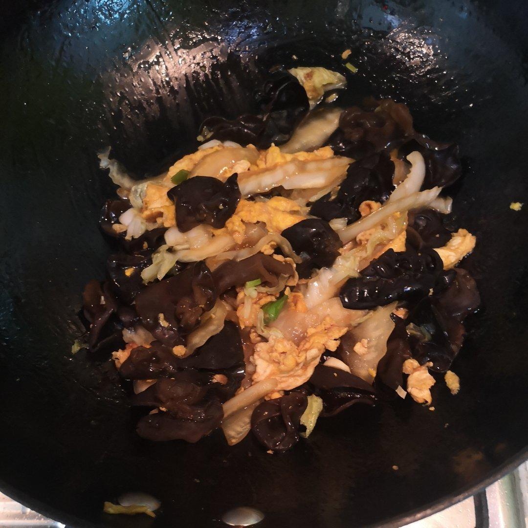 快手菜醋溜木须（素的哦）