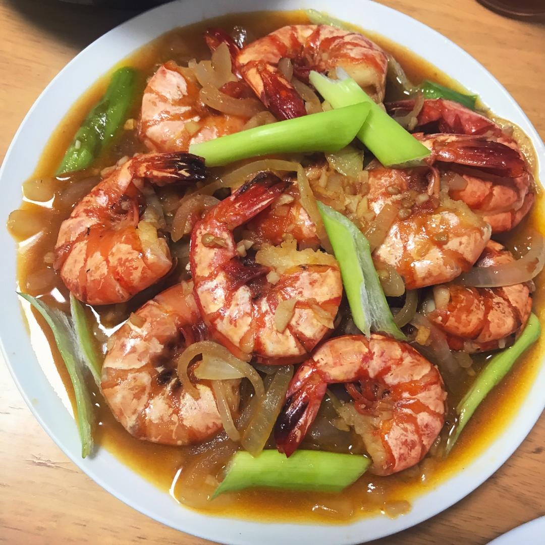 油焖大虾