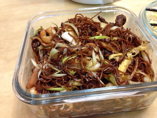 港式豉油皇炒面
