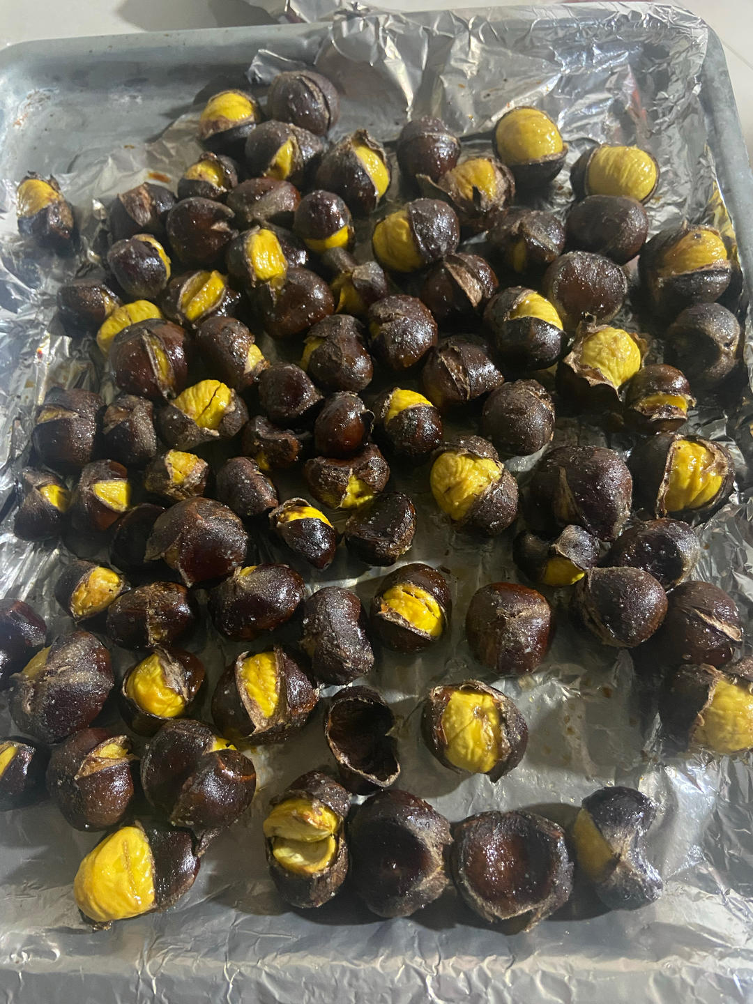 ‼️香甜软糯‼️轻松好剥㊙️烤箱版糖炒栗子