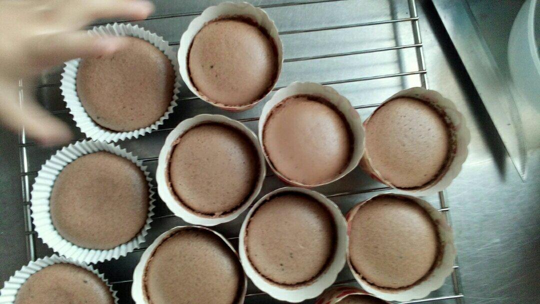 纸杯蛋糕 8寸戚风蛋糕的量